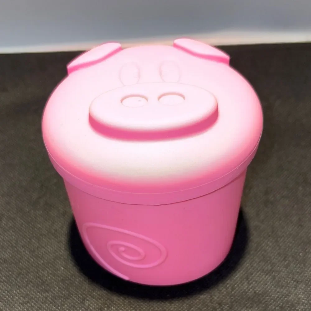 Pink Piggy bacon grease container